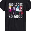 Men's - Disney - Evil Queen Cruella Ursula Maleficent Bad Looks So Good Short Sleeve Graphic T-Shirt - 2 of 4