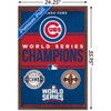 Trends International MLB Chicago Cubs - Champions 23 Framed Wall Poster Prints - 3 of 4