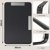 Black Vanity Bathroom Mirror, Metal Framed Rectangular Modern Mirrors,Use Tempered Glass,for Bathroom,Living Room(Contains Mirror Only) - 3 of 4