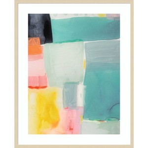 Amanti Art United Colors I by Amy Lighthall Wood Framed Wall Art Print - 1 of 4