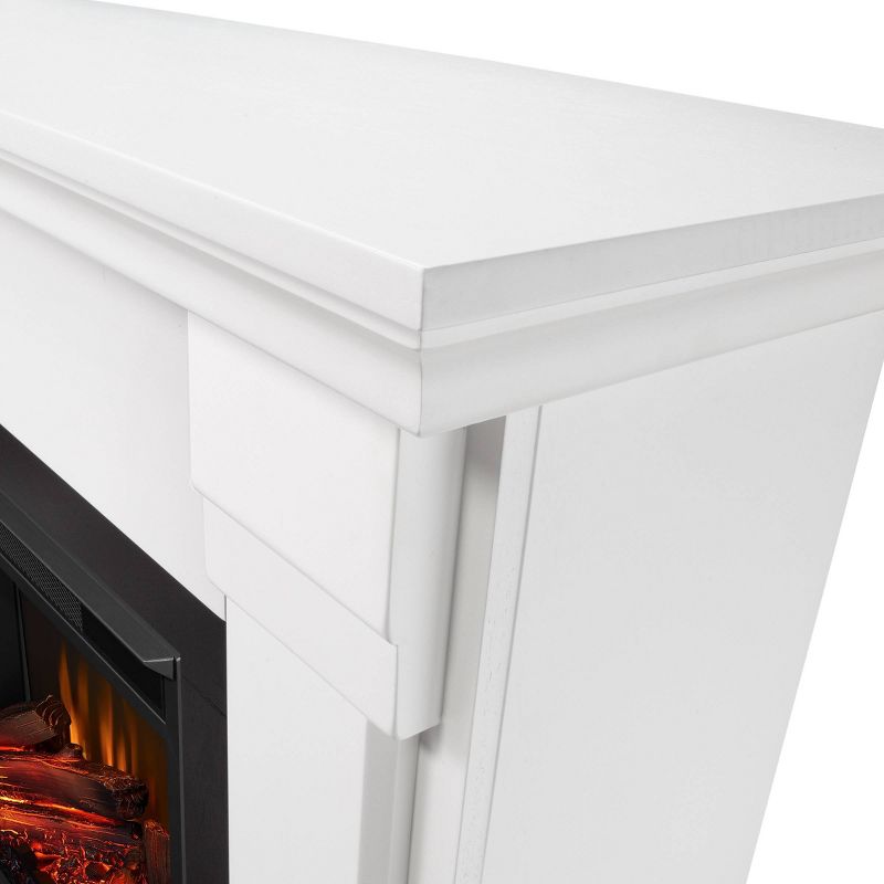 Real Flame Silverton Electric Fireplace White, 5 of 11