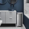 8 Gallon Trash Bin, Stainless Steel Trash Can with  Removable Inner Bucket, Soft Close Lid - 2 of 4