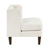 NicBex Modern Small Corduroy Fabric  Accent Chairs for Living Room,Comfy Upholstered Cushion Seat Reading Chair with Pillow - 4 of 4