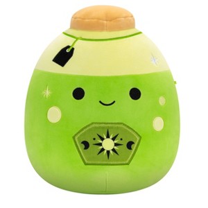 Squishmallows 12" Livingston Neon Green Potion with Label Plush - 1 of 4