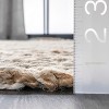Nuloom Vania Chevron Jute Area Rug, 5' x 8', White - 3 of 4