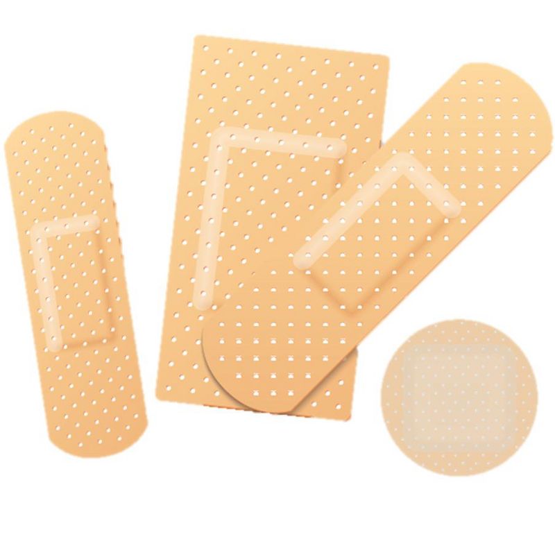Dealmed Adhesive Strip Assortment with Non-Stick Pad, Latex Free Wound Care, 2 of 5