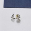 Monkey Wrap Ring for Women Sterling Silver Cubic Zirconia Ginger Lyne Collection - 3 of 4