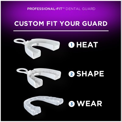 DenTek Professional-Fit Dental Guard for Nighttime Teeth Grinding with Guard, Fitting Tray, &#38; Storage Case