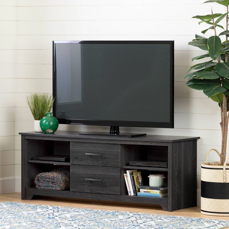 Fusion 2 Drawers TV Stand for TVs up to 60" - South Shore, 3 of 14
