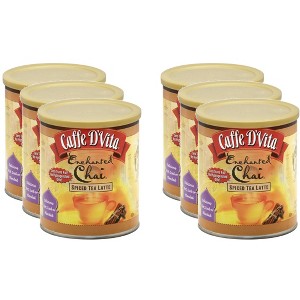 Caffe D Vita Tea Chai Enchanted - Pack of 6 - 16  oz - 1 of 2