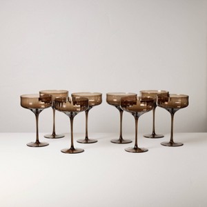 Set of 8 12oz Coupe Glasses - Hearth & Hand™ with Magnolia - 1 of 4