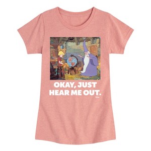 Girls' - Disney - The Sword And The Stone Fitted Short Sleeve Graphic T-Shirt - 1 of 4