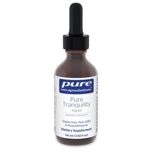 Pure Encapsulations Pure Tranquility Liquid - Hypoallergenic Supplement to Support Relaxation and Moderate Occasional Stress - 3.92 fl. oz. - 1 of 4
