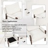 Whisen Mid-Century Style Velvet Accent Chair Leisure Chair with Thick Seat Cushion - 4 of 4
