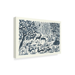 Trademark Fine Art -Miranda Thomas 'Forest Life II' Canvas Art - 1 of 3