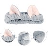 Unique Bargains Women's Cute Breathable Cartoon Cat Ears Headbands 7.09"x6.5" 1 Pc - 3 of 4