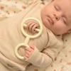 Silicone Baby Rattle Teething Toys - Cute Shaped Teething Relief for 0-6 Months, Easy to Clean Teether Ring - Newborn Essentials - 4 of 4
