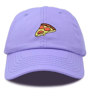 Dalix Pizza Embroidered Mens Cotton Dad Adjustable Hat Baseball Cap Mens - 1 of 4