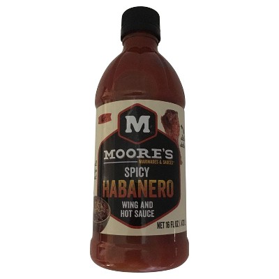 Moore Wing And Hot Sauce Habanero - Case Of 6 - 16 Oz : Target