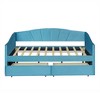 YOOCOZZ  Twin Size Upholstered Daybed with Two Drawers and Wood Slats - 3 of 4