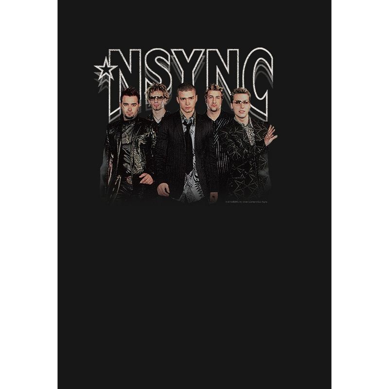 Men's NSYNC Rocker Band Pose Long Sleeve Shirt, 2 of 5