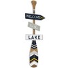 Northlight Welcome To The Lake Paddle Wall Sign - 31.5" - image 3 of 4