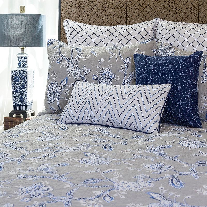 C&F Home Annabelle Blue Twin Quilt, 1 of 3