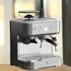 Stainless Steel Silver Espresso Machine with Bean Grinding, Conical Burr Grinder, Press-Touch Grinding System, 15 Adjustable Grind Settings - 2 of 4