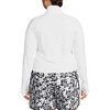 Lands' End Women's Long Sleeve Rash Guard Cover-up UPF 50 - 2 of 4