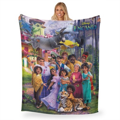 Disney Encanto Large Familia Silk Touch Throw Blanket