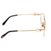 Chopard VCHC52S-08FC Lady Round Designer Reading Glasses Polish Copper Gold 51mm - 3 of 4