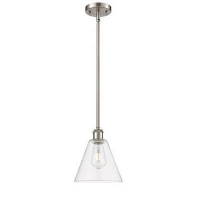 Berkshire - 1 Light Mini Pendant In Industrial Style-9.75 Inches Tall and 8 Inches Wide