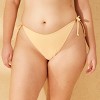 Women's Low-Rise Ultra High Leg Extra Cheeky Side-Tie Bikini Bottom - Wild Fable™ - 4 of 4