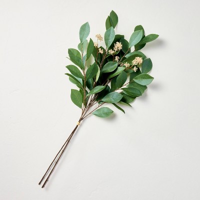 25" Faux Pomegranate Leaf Stems Bundle - Hearth & Hand™ with Magnolia