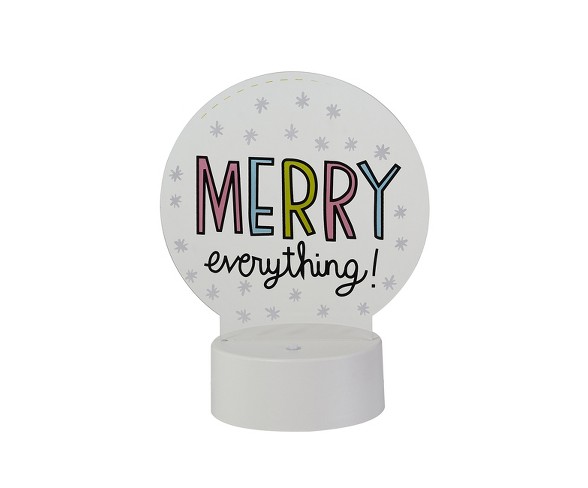 Merry Everything Acrylic Edge Lit Sign - Room Essentials&#153;