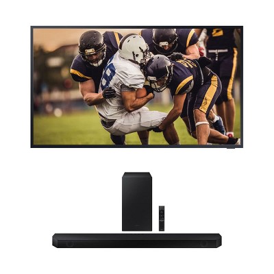 Samsung QN65LST7TA 65" The Terrace QLED 4K UHD Outdoor Smart TV with HW-Q600B 3.1.2ch Soundbar with Dolby Audio & DTS: X (2022)