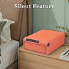 UNISOAR Biometric Fingerprint Jewelry Safe Home Leather Wrapped Slide-Away Drawer Digital Keypad & Fingerprint Lock - 2 of 4
