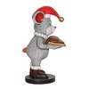Garden Elements Fiberglass Mouse Wearing Boots Christmas Statue Yard Decor, 28in - 3 of 4