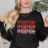 Simply Sage Market Women's Graphic Sweatshirt Mama Stacked Hearts - 2 of 4