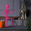 36" Posable Skeleton Halloween Decorative Prop Champagne - Hyde and EEK! Boutique™ - 2 of 3
