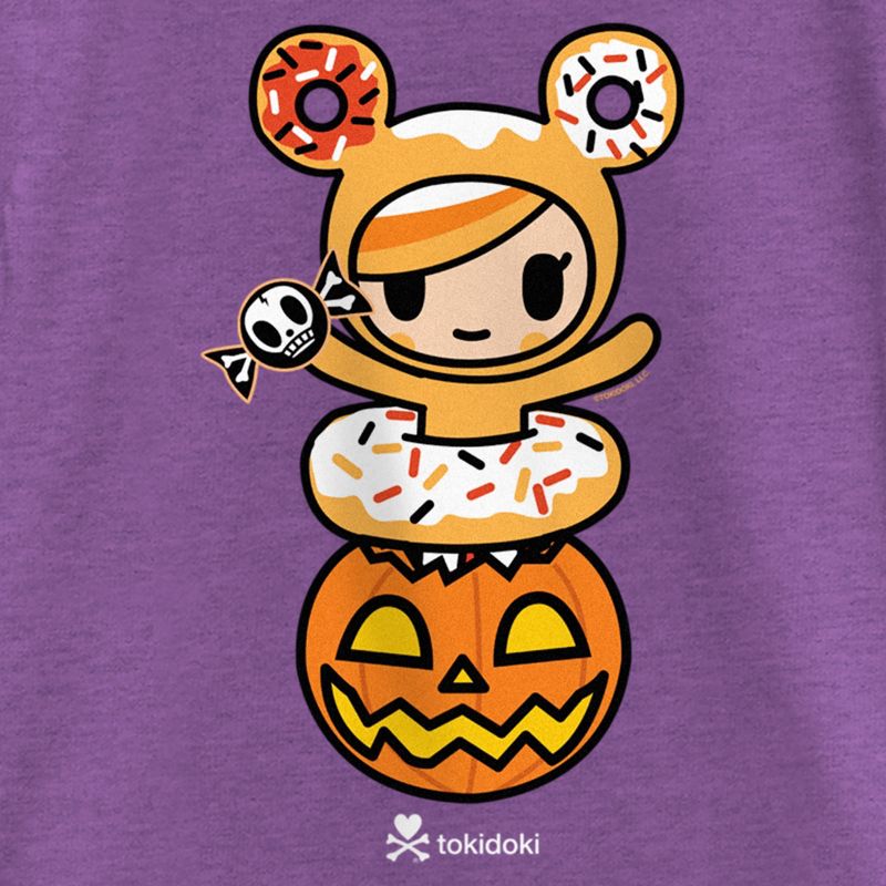Girl's Tokidoki Halloween Donutella T-Shirt, 2 of 5