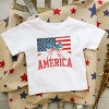 The Juniper Shop American Flag Coquette Toddler Short Sleeve Tee - 2 of 4
