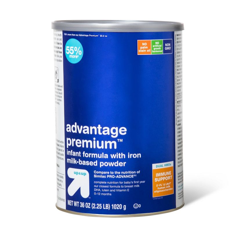 Advantage Premium Powder Infant Formula - 36oz - up &#38; up&#8482;, 1 of 7