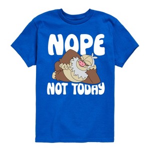 Boys' - Pokémon - Nope Not Today Slaking Short Sleeve Graphic T-Shirt - 1 of 4