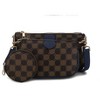 MKF Collection Evanna Women’s Vegan Leather Crossbody Shoulder Bag by Mia K- Navy - 2 of 4