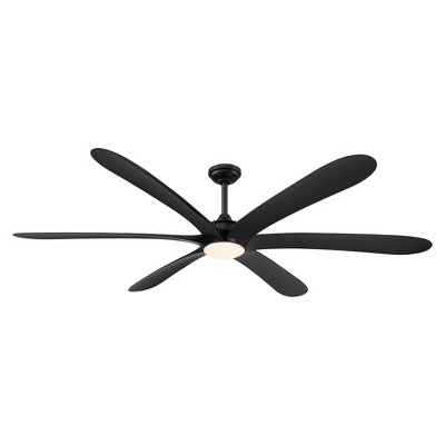 Parrot Uncle 72" Modern Integrated LED Downrod Mount LED Ceiling Fan