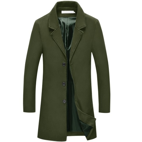 Mens sale overcoat target