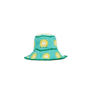 Women's Wo's Tulum Flower Crochet Hat - jocelyn - 1 of 3