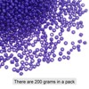 Unique Bargains Loose DIY Earring Necklace Making Glass Round Beads 12000 Pcs - 3 of 4