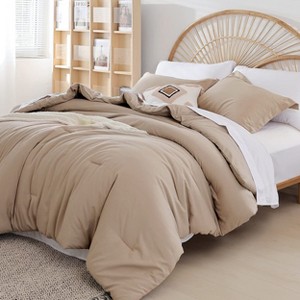 BAGOKIE 7 Pieces Bed in a Bag Comforter Set - 1 of 4
